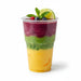 Pot à dessert en plastique PET - 360 ml - Ø 9,2 cm - H 13,8 cm - 50 unités