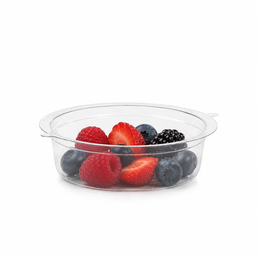 Insert plastique PET transparent pour pot/coupe - Ø 9 cm - 100 unités