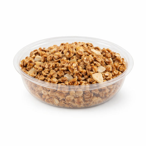 Insert plastique PET transparent pour pot/coupe - Ø 9,5 cm - 50 unités