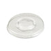 Couvercle PET transparent plat - Ø 8 cm - 100 unités
