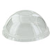Couvercle PET transparent dôme - Ø 9 cm - H 1 cm - 100 unités