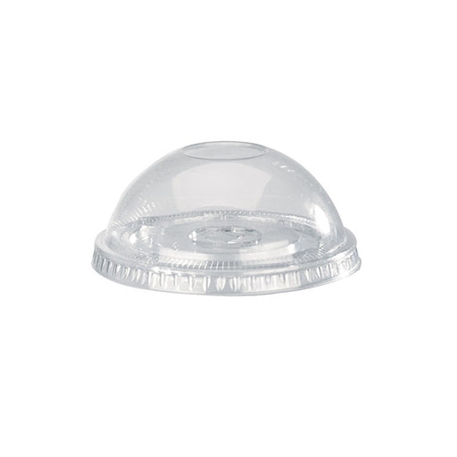 Couvercle PET transparent dôme - Ø 7,7 cm - H 3,7 cm - 50 unités