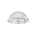 Couvercle PET transparent dôme - Ø 7,7 cm - H 3,7 cm - 50 unités
