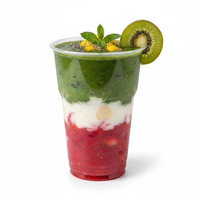 Coupe à dessert PET "Finesse" transparent 350 ml - Ø 7,7 cm - H 12,17 cm - 50 unités