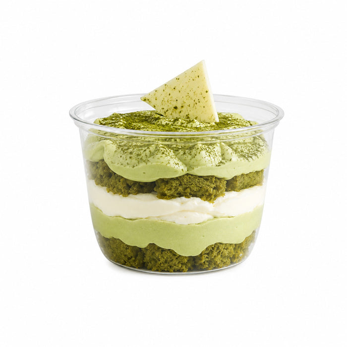 Pot à dessert en plastique PET - 300 ml - Ø 9,5 cm - H 7,9 cm - 50 unités