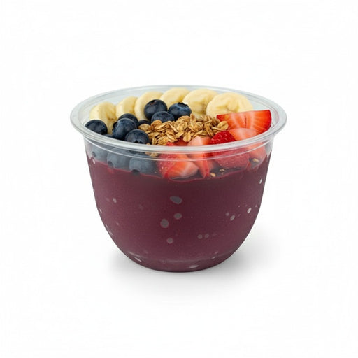 Pot à dessert PET transparent H 5,2 cm 230ml - 50 unités