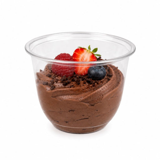 Coupe à dessert PET transparent - 50 unités