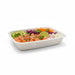 Barquette scellable pulpe laminée PLA "gastronorme" 1/2 3000ml 32,5 cm x 26,5 cm H 5,2 cm - 60 unités