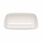 Couvercle PET transparent rectangulaire dôme - 16,5 cm x 13,5 cm x 0,9 cm - Compatible avec 210GNP1836 - 50 unités