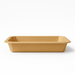 Barquette scellable gastronorme 1/2 en carton brun - 3160 ml - 32,5 cm x 26,5 cm x 4,8 cm - 50 unités