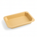 Barquette scellable gastronorme 1/3 en carton brun - 1890 ml - 32,5 cm x 17,2 cm x 4,8 cm - 50 unités