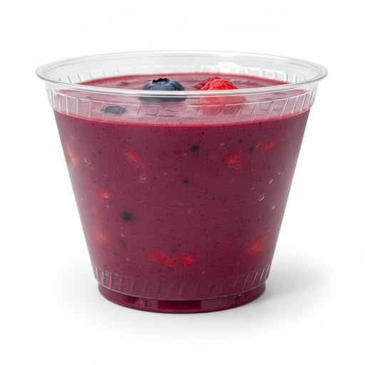 Coupe à dessert PLA transparent - GC9OF 270 ml - Ø 9,2 cm - H 7,2 cm - 50 unités