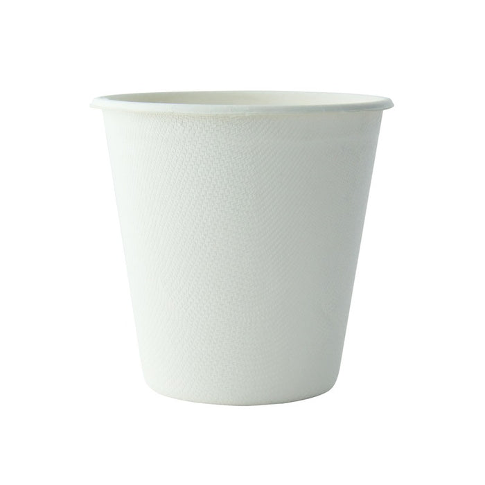 Gobelet pulpe blanc - 370 ml - Ø 9 cm - H 9,2 cm - 50 unités
