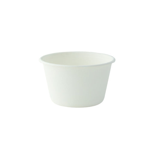 Gobelet pulpe blanc - 240 ml - Ø 9,5 cm - H 5,5 cm - 50 unités
