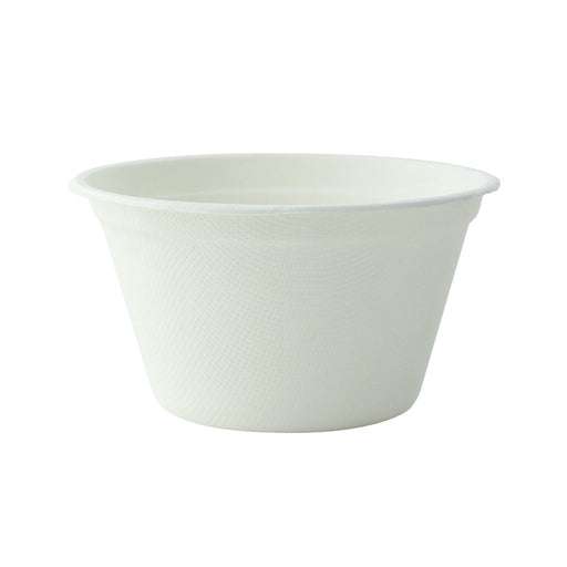 Gobelet pulpe blanc - 350 ml - Ø 11,6 cm - H 6,3 cm - 50 unités