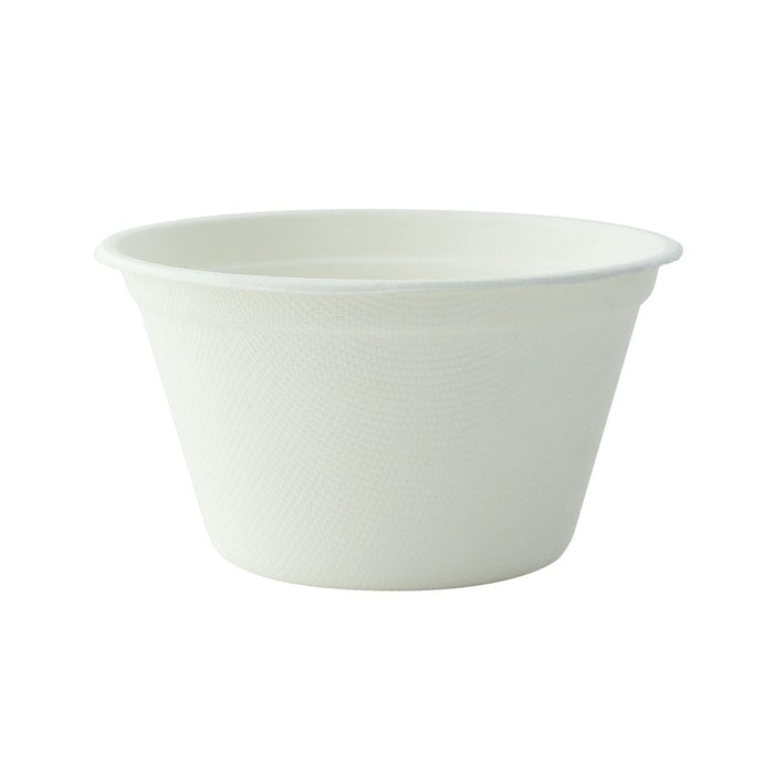 Gobelet pulpe blanc - 350 ml - Ø 11,6 cm - H 6,3 cm - 50 unités