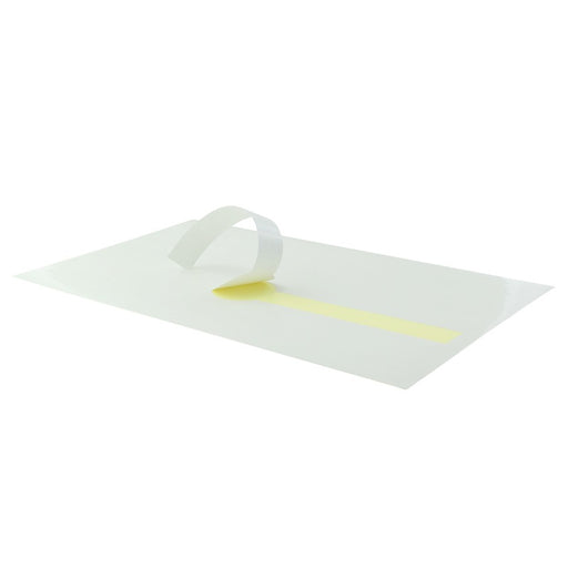Etiquette autocollante blanche 30 cm x 2 cm - 500 unités