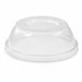 Couvercle PET transparent rentrant - Ø 11,7 cm - H 1,3 cm - 50 unités