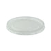 Couvercle PET plat transparent - Ø 11,5 cm - 50 unités