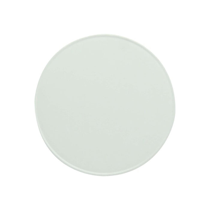 Couvercle carton blanc chaud et froid - 7,4 cm x 0,8 cm - Ø 7,4 cm - H 0,8 cm - 50 unités