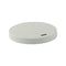 Couvercle carton blanc plat sans matière plastique - Ø 8 cm - 50 unités