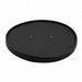 Couvercle plat brun en carton kraft perforé pour la vapeur - Ø 18,5 cm - H 1,6 cm - 45 unités