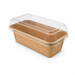 Couvercle PET anti-buée pour moule de cuisson - 19 cm x 8,8 cm x 3,6 cm - Compatible avec 210MCMO590 - 25 unités