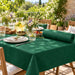 Nappe en rouleau pré-découpée non tissé spunbond vert - 50 m x 1,2 m - ambiance