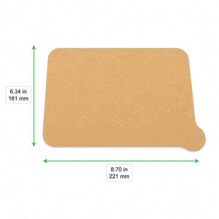 Opercule de scellage kraft "Opco" - 22,1 cm x 16,1 cm - dimensions