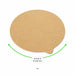 Opercule de scellage kraft "Opco" rond - Ø 23,5 cm - dimensions