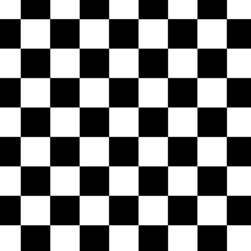 Papier blanc avec damier noir en boîte distributrice 35 x 27 cm - 1000 unités