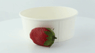 Saladier rond "Buckaty" en carton blanc - 700 ml - Ø 15 cm - H 6 cm - 45 unités