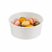 Saladier rond "Buckaty" en carton blanc - 700 ml - Ø 15 cm - H 6 cm - 45 unités