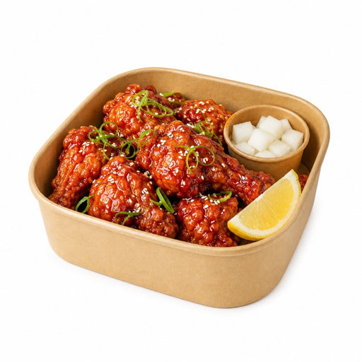 Saladier KraftCarré multi usage 17 cm x 17 cm H 6,6 cm 1200ml - 50 unités