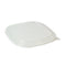 Couvercle PP transparent carré pour Saladier carre - 13 cm x 13 cm x 8 cm - Compatible avec 210PCAR500PPK, 210PCAR650PPK - 50 unités