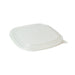 Couvercle PET pour saladier carre 17 cm x 17 cm - 50 unités