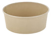 Saladier rond "Buckaty" en carton fibre de bambou - 700 ml - Ø 15 cm - H 6 cm - 45 unités