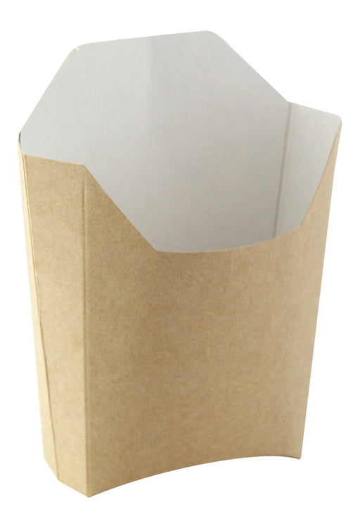 Pochette kraft pour frites 11,5 x 9 x 11 cm - 50 unités