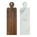 Les planches apéro double face imitation marbre et bois  90x295mm - 50 Pcs