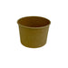 Pot carton kraft brun chaud et froid 134 ml - Ø 7,4 cm - H 5 cm - 50 unités