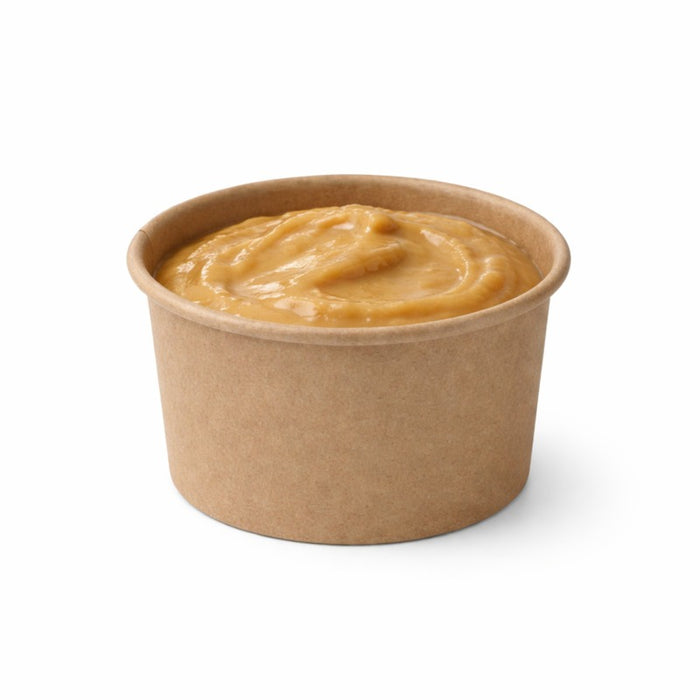 Pot carton kraft brun chaud et froid 60 ml - Ø 6,2 cm - H 3,5 cm - 50 unités