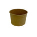Pot carton kraft brun chaud et froid 86 ml - Ø 7,4 cm - H 3,8 cm - 50 unités