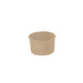 Pot carton fibre de bambou chaud et froid 150 ml - Ø 8,5 cm - H 5,2 cm - 50 unités