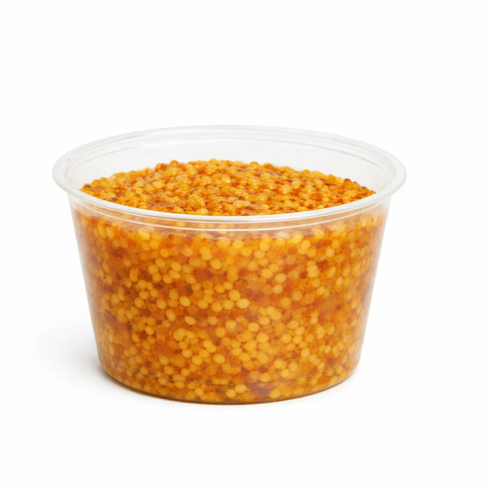 Pot rond PLA transparent 120 ml - Ø 7 cm - H 5 cm - 2000 unités