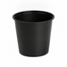 Pot à sauce rond en plastique PP noir - 150 ml - Ø 7 cm - H 6,4 cm - 100 unités
