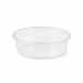 Pot à sauce rond en plastique PET transparent - 40 ml - Ø 6,5 cm - H 2 cm - 100 unités