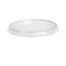 Couvercle PET transparent plat - Ø 7,3 cm - Compatible avec 210POPP2, 210POPP25, 210POPP35, 210POPP5, 210POPP5N - 100 unités