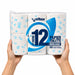 Rouleau de papier toilette 2 plis - Ø 10 cm - H 8,5 cm - en main