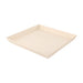 Barquette carrée en bois "Samouraï" 23 cm x 23 cm x 2,5 cm - 25 unités