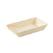 Barquette rectangulaire en bois "Samouraï" 15,5 cm x 8,5 cm x 2,8 cm - 100 unités